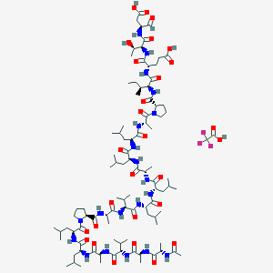 molecular formula C97H163F3N20O28 B6295647 Ietd-cho (tfa) CAS No. 886462-83-5