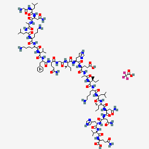 molecular formula C124H203F3N36O34 B6295723 Pseudin-2 Trifluoroacetate CAS No. 388602-02-6
