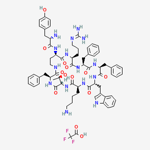 Tyr-(D-Dab4,Arg5,D-Trp8)-cyclo-Somatostatin-14 (4-11) Trifluoroacetate