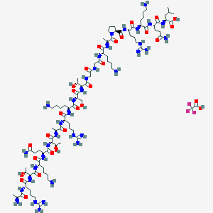 molecular formula C93H168F3N35O29 B6295853 Histone H3 (1-20) Trifluoroacetate CAS No. 380598-30-1