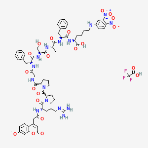 Mca-(Ala7,Lys(Dnp)9)-Bradykinin Trifluoroacetate