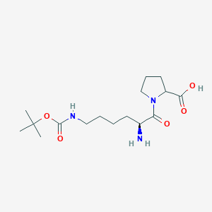 molecular formula C16H29N3O5 B6295949 H-L-Lys(Boc)-Pro-OH CAS No. 4583-24-8