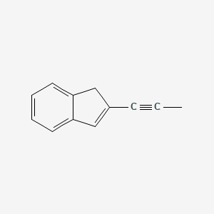molecular formula C12H10 B6296014 2-(Propyn-1-yl)indene CAS No. 1135137-76-6