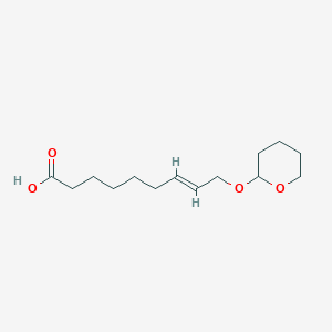 (7E)-9-(Tetrahydro-2H-pyran-2-yloxy)-7-nonenoic acid