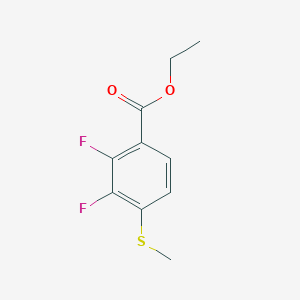 Ethyl 2,3-difluoro-4-(methylthio)benzoate