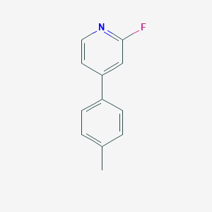 2-Fluoro-4-(4-methylphenyl)-pyridine