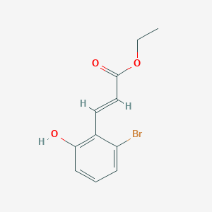 Ethyl (E)-3-(2-Bromo-6-hydroxyphenyl)acrylate