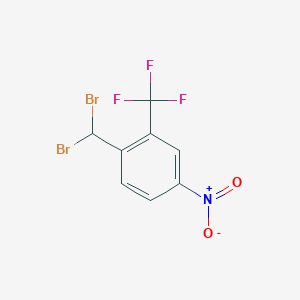 2-(Dibromomethyl)-5-nitrobenzotrifluoride