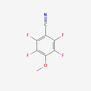 B6296569 2,3,5,6-Tetrafluoro-4-methoxybenzonitrile, 97% CAS No. 5291-88-3