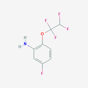 2-(1,1,2,2-Tetrafluoroethoxy)-5-fluoroaniline, 98%