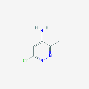 6-Chloro-3-methylpyridazin-4-amine, 95%