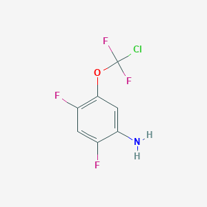 5-(Chlorodifluoromethoxy)-2,4-difluoroaniline