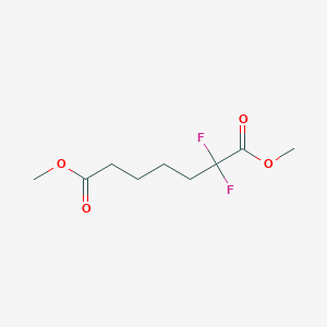 molecular formula C9H14F2O4 B6296887 Dimethyl 2,2-difluoroheptanedioate CAS No. 149285-80-3