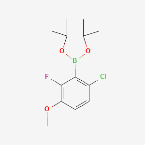 6-Chloro-2-fluoro-3-methoxyphenylboronic acid pinacol ester