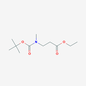 Ethyl 3-(tert-butoxycarbonyl(methyl) amino)propanoate