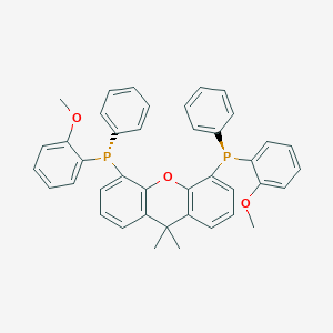 molecular formula C41H36O3P2 B6297512 (9,9-Dimethyl-9H-xanthene-4,5-diyl)bis[(o-methoxyphenyl)phenylphosphine] CAS No. 2119686-35-8