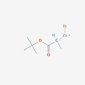 2-tert-Butoxy-2-oxo-1-methylethylzinc bromide, 0.5M in Diethyl Ether