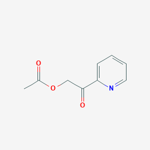molecular formula C9H9NO3 B6297556 2-Oxo-2-(2-pyridyl)ethyl acetate CAS No. 103441-80-1