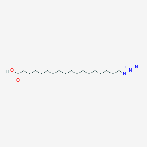 molecular formula C18H35N3O2 B6297626 18-Azido-stearic acid CAS No. 1529763-58-3