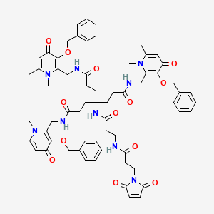 molecular formula C65H75N9O13 B6297648 THP-Mal 