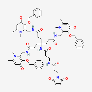 molecular formula C65H75N9O13 B6297648 THP-Mal CAS No. 1314929-99-1