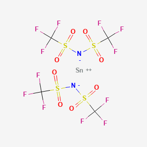 molecular formula C4F12N2O8S4Sn B6297681 Tin bis(trifluoromethylsulfonyl)imide CAS No. 460096-08-6
