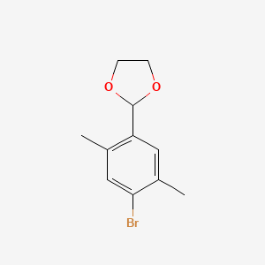 2-(4-Bromo-2,5-dimethylphenyl)-1,3-dioxolane
