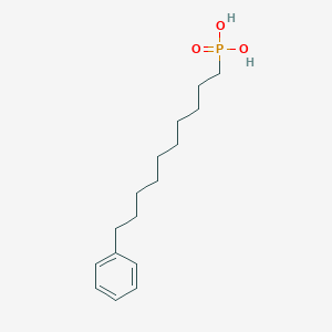 molecular formula C16H27O3P B6298229 10-Phenyldecylphosphonic acid CAS No. 1429741-23-0