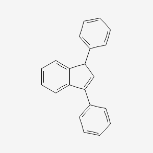 molecular formula C21H16 B6298518 1H-Indene, 1,3-diphenyl- CAS No. 4467-88-3