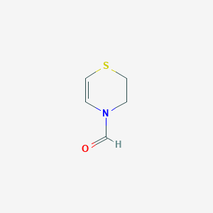 2,3-Dihydro-4H-1,4-thiazine-4-carbaldehyde