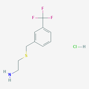 molecular formula C10H13ClF3NS B6299137 MFCD31714246 CAS No. 2368871-49-0