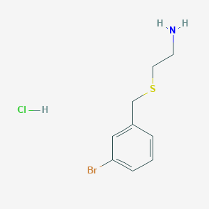 molecular formula C9H13BrClNS B6299152 MFCD31714241 CAS No. 2368871-27-4