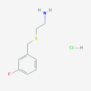 molecular formula C9H13ClFNS B6299175 MFCD31714240 CAS No. 2368870-80-6