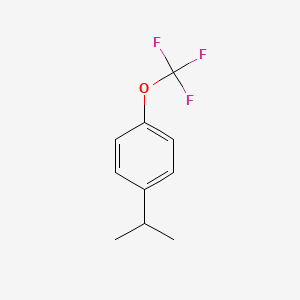 molecular formula C10H11F3O B6299270 Trifluoromethyl 4-isopropylphenyl ether CAS No. 1357623-92-7
