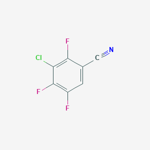 molecular formula C7HClF3N B6299286 3-Chloro-2,4,5-trifluorobenzonitrile CAS No. 104455-98-3