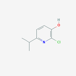 molecular formula C8H10ClNO B6299390 2-Chloro-6-isopropylpyridin-3-ol CAS No. 1654734-22-1