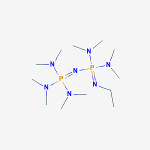 molecular formula C12H35N7P2 B062994 Phosphazene base P2-Et CAS No. 165535-45-5