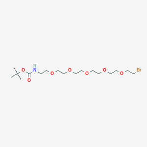 molecular formula C17H34BrNO7 B6299448 BocNH-PEG5-CH2CH2Br CAS No. 1392499-33-0