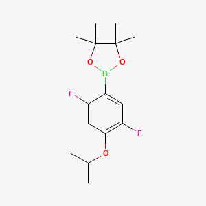 B6299492 2,5-Difluoro-4-isopropoxyphenylboronic acid pinacol ester CAS No. 2121514-52-9