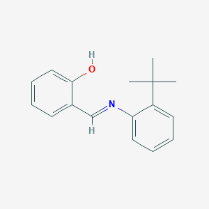 molecular formula C17H19NO B6299621 N-(Salicylidene)-2-tert-butylaniline CAS No. 1266486-65-0