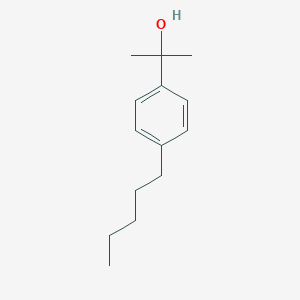 molecular formula C14H22O B6299737 2-(4-Pentylphenyl)-2-propanol CAS No. 105669-49-6