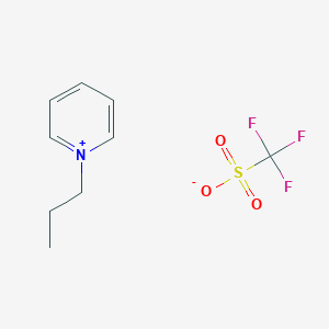 molecular formula C9H12F3NO3S B6299787 1-Propylpyridinium triflate CAS No. 1242154-93-3