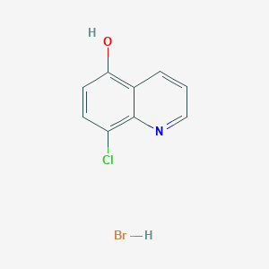 molecular formula C9H7BrClNO B6299821 8-Chloroquinolin-5-ol hydrobromide CAS No. 1992946-39-0
