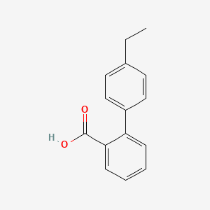 molecular formula C15H14O2 B6299829 2-(4-Ethylphenyl)benzoic acid CAS No. 84392-24-5