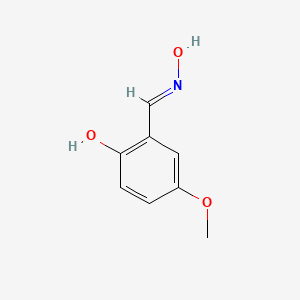 molecular formula C8H9NO3 B6300324 2-Hydroxy-5-methoxybenZaldehyde oxime CAS No. 17580-69-7