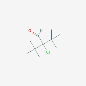 molecular formula C10H19ClO B6300371 2-tert-Butyl-2-chloro-3,3-dimethylbutanal CAS No. 106661-47-6