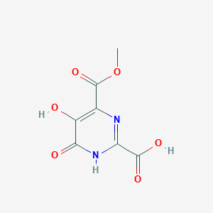 5,6-Dihydroxy-pyrimidine-2,4-dicarboxylic acid 4-methyl ester, 95%