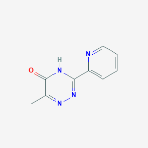 6-Methyl-3-(2-pyridinyl)-1,2,4-triazin-5(2H)-one