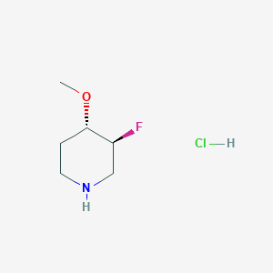 (3S,4S)-3-Fluoro-4-methoxypiperidine hydrochloride