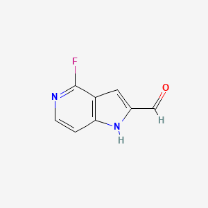 4-Fluoro-1H-pyrrolo[3,2-c]pyridine-2-carbaldehyde